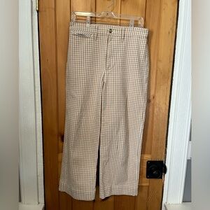 Madewell Slim Emmett Wide-Leg Crop Pants | Size 28